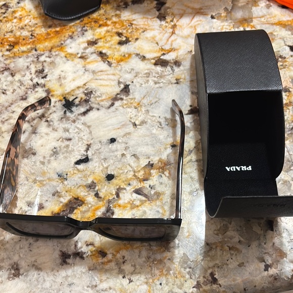 Prada Tortoise Shell Square Sunglasses - Picture 5 of 5